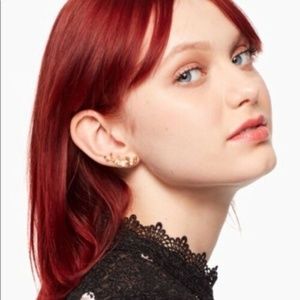 kate spade Jewelry - NEW Kate Spade KS Butterflies Gold Climber Earring kate spade Jewelry - NEW Kate Spade KS Butterflies Gold Climber Earring